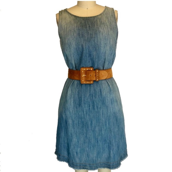 Universal Thread Dresses & Skirts - 🔵3/💲20 NWT Universal Thread Goods Co. Denim dress w/side buttons Sleeveless